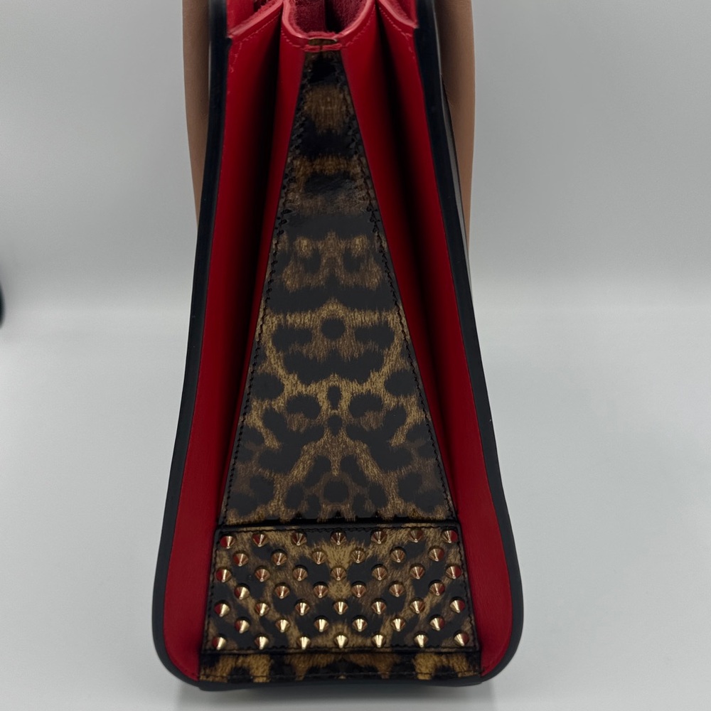 Christian Louboutin Paloma - Black Tote Red Interior & Adjustable Strap - Picture 8 of 14